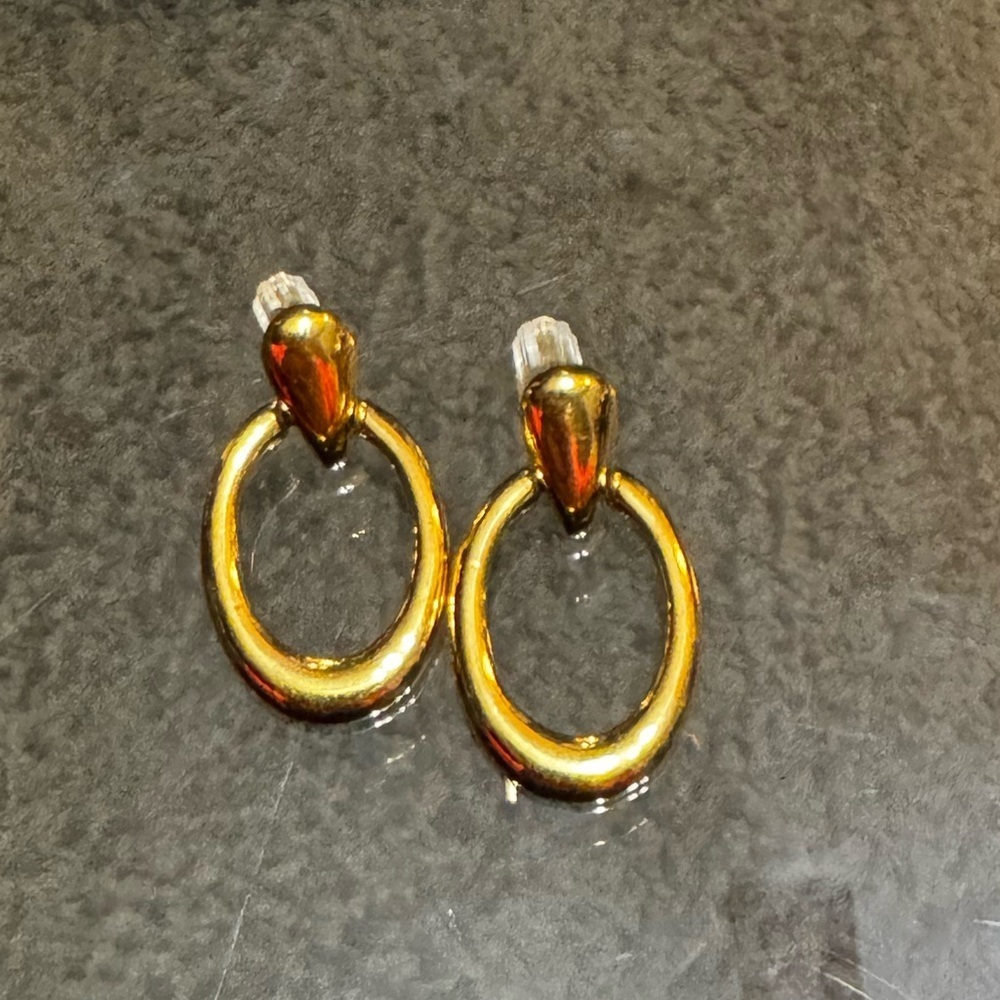 Assortment Gold Hoop/Dangle Statement Earrings - Picture 7 of 7